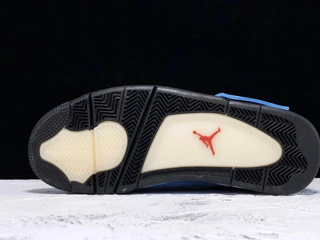 Rep TBK Scott 308497-406 Air Jordan x 4 Jack Cactus Travis 0710